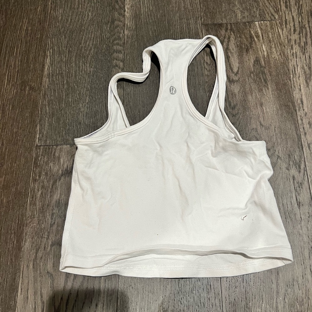 Lululemon Cropped Racerback - Picture 2 of 2